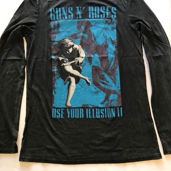 GUNS N ROSES T-Shirts NEW Long Sleeve XS - Picture 6 of 6